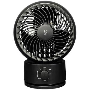 YAMAZEN エアサーキュレーター 18cm ブラック YAS−KW182 1台