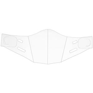 マグエックス ヘルメット用透明マスク メットシールド MS−20 1パック