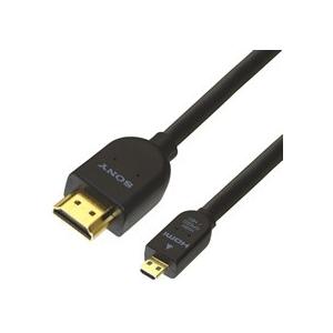 ソニー　ＨＩＧＨ　ＳＰＥＥＤ　ＨＤＭＩ マイクロ端子ケーブル　イーサネット対応　３ｍ　ＤＬＣ−ＨＥＵ...