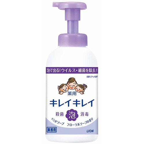 ライオン　キレイキレイ　薬用　泡ハンドソープ　フローラルソープの香り　本体　５５０ｍＬ　１個