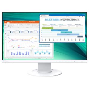ＥＩＺＯ　ＦｌｅｘＳｃａｎ　２３．８型　カラー液晶モニター　ホワイト　ＥＶ２４６０−ＷＴ　１台