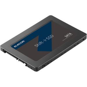 ELECOM エレコム 外付けポータブルSSD 2TB ブラック