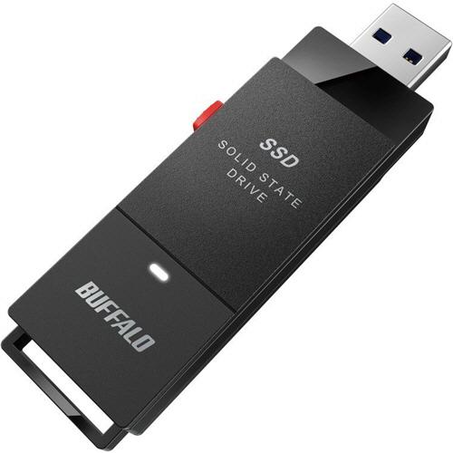 バッファロー　ＵＳＢ３．２（Ｇｅｎ１）　ポータブルＳＳＤ　スティック型　１ＴＢ　ブラック　ＳＳＤ−Ｐ...