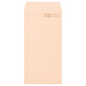 キングコーポレーション ソフトカラー封筒 長3 80g／m2 〒枠あり ピンク 業務用パック 161302 1箱（1000枚）