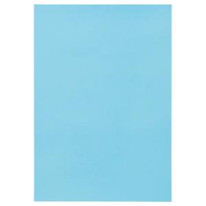 TANOSEE 色画用紙 八つ切 みずいろ 1パック