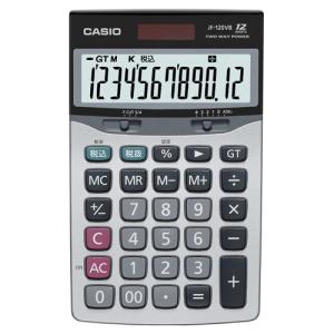ナカバヤシ 電卓 デスクトップ 防水タイプ S 12桁 ブルー ECD