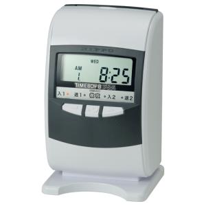 中古】 MAX マックス タイムレコーダー ER-110S5C ホワイト 集計機能付