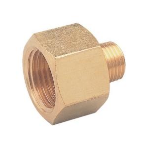 アソー　ＡＳＯＨ　異径内外ソケット　ＰＴ１／４外×ＰＴ１／２内　ＮＦ−１０２４　１個（直送）