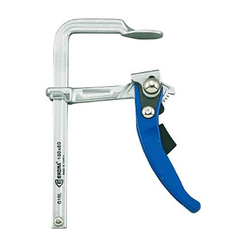 ＴＲＵＳＣＯ　エホマクランプ　最大口開８００ｍｍ×深さ１２０ｍｍ　Ｇ−８０Ｌ　１個（直送）