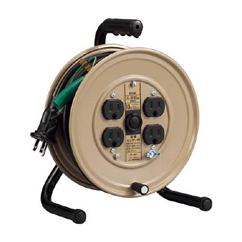 ハタヤリミテッド　温度センサー付コードリール　単相１００Ｖ１０ｍ　ＪＳ−１０１ＫＳ　１台（直送）