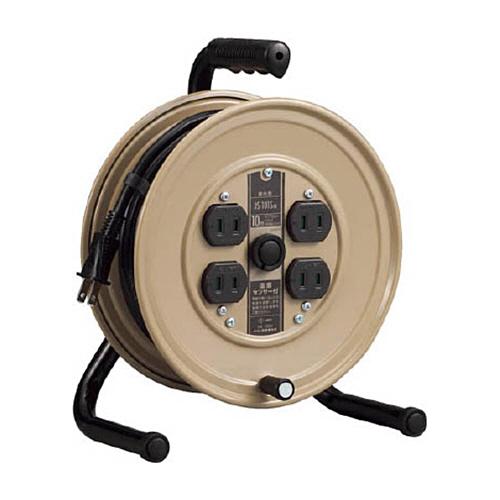 ハタヤリミテッド　温度センサー付コードリール　単相１００Ｖ１０ｍ　ＪＳ−１０１Ｓ　１台（直送）