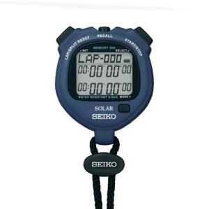 セイコーウオッチ　ストップウオッチソーラー　スタンダード　ブルー　ＳＶＡＪ００５　１個