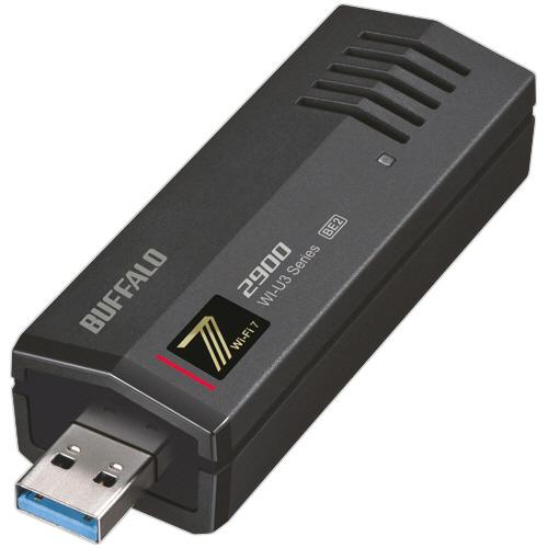 バッファロー　ＡｉｒＳｔａｔｉｏｎ　無線ＬＡＮ子機　１１ｂｅ／ａｘ／ａｃ／ｎ／ａ／ｇ／ｂ　２８８２Ｍ...