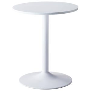 ＹＡＭＡＺＥＮ　カフェテーブル　丸型　ホワイト　ＭＦＤ−Ｒ６００（ＯＷ／ＳＷＨ）　１台｜tanomail