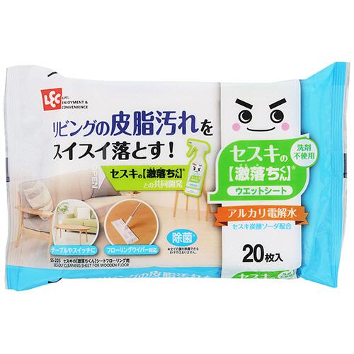 レック　セスキの激落ちくんシート　フローリング用　ＳＳ−２９２　１パック（８０枚：２０枚×４個）