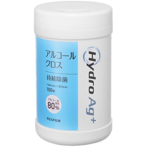 富士フイルム　Ｈｙｄｒｏ　Ａｇ＋アルコールクロス（アルコール８０％）　専用ボトル　（１００枚入用）　...