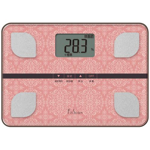 タニタ　体組成計　ＦｉｔＳｃａｎ　ピンク　ＦＳ−１０３−ＰＫ　１台