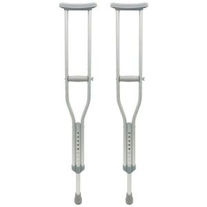 松葉杖 アルミ製 高さ調整能 身長135cm~185cm 子供用 大人用 軽量