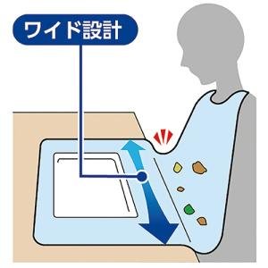 オオサキメディカル プラス使い捨て食事用エプロ...の詳細画像3