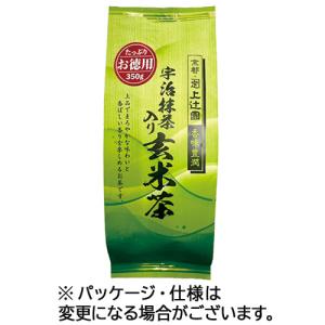 上辻園　宇治抹茶入り玄米茶（茶葉）　３５０ｇ　１袋｜tanomail