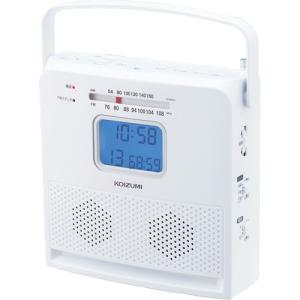 コイズミ　ＣＤラジオ　ホワイト　ＳＡＤ−４７０７／Ｗ　１台 （お取寄せ品）