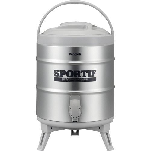 ピーコック　ステンレスキーパー（広口タイプ）　８．１Ｌ　グレー　ＩＮＳ−８０−Ｋ　１台