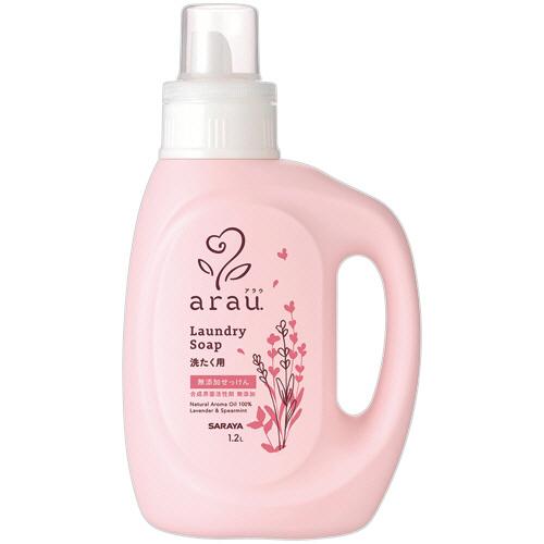 サラヤ　アラウ．洗たく用せっけん　本体　１．２Ｌ　１本