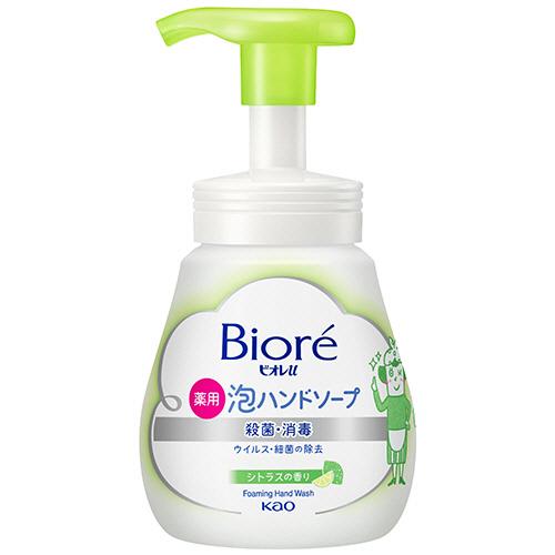 花王　ビオレｕ　薬用泡ハンドソープ　シトラスの香り　本体　２４０ｍｌ　１本