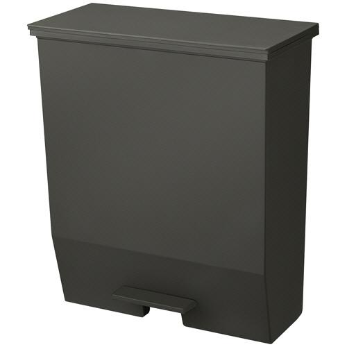 リス　ＨＯＭＥ＆ＨＯＭＥ　通路で使えるペダルダストボックス　４５Ｌ　ダークグレー　ＤＳ−９８０−１４...