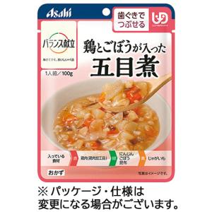 アサヒグループ食品　バランス献立　鶏とごぼうが入った五目煮　１００ｇ　１パック｜tanomail