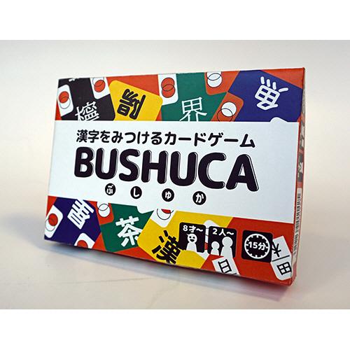 奥野かるた店　漢字をみつけるカードゲーム　ＢＵＳＨＵＣＡ（ぶしゅか）　１セット　（お取寄せ品）