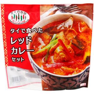 アライドコーポレーション タイの台所 タイで食べた レッドカレーセット 216g 1個