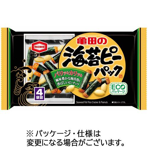 亀田製菓　亀田の海苔ピーパック　８５ｇ（４袋）　１パック