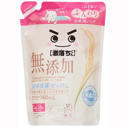 レック　激落ちくん　無添加液体洗濯せっけん　つめかえ用　３６０ｍｌ　Ｃ００９０９　１個 （お取寄せ品...