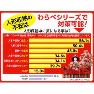 白元アース 人形用防虫剤 ニオイがつかないわら...の詳細画像2