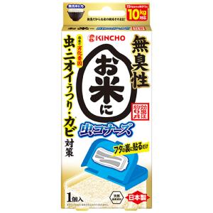 大日本除蟲菊　ＫＩＮＣＨＯ　米びつ用防虫剤　お米に虫コナーズ　１個｜tanomail