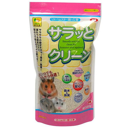 三晃商会　トイレ砂　サラッとクリーン　約６００ｇ　１パック　（お取寄せ品）