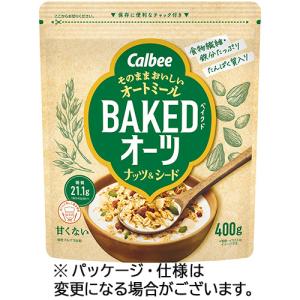 カルビー ベイクドオーツ ナッツ&シード 400...の商品画像