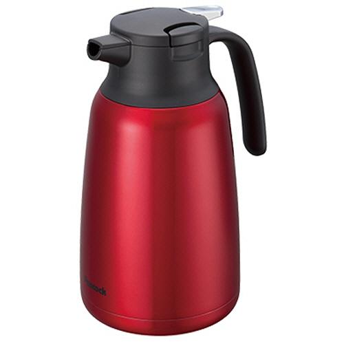 ピーコック　ステンレス製　ハンディポット　１．５Ｌ　レッド　ＡＨＲ−１５０−Ｒ　１個（お取寄せ品)