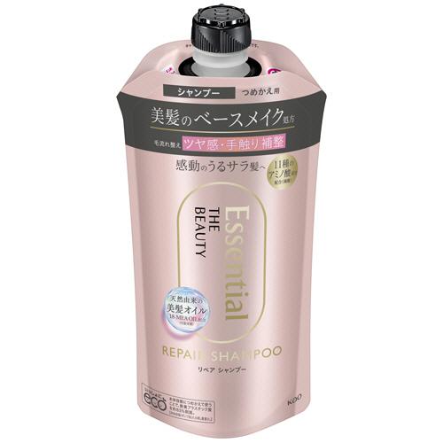 花王　エッセンシャル　ザビューティ　髪のキメ美容リペアシャンプー　つめかえ用　３４０ｍｌ　１個