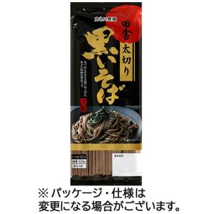 カネス製麺　田舎太切り黒いそば　３２０ｇ　１個｜tanomail