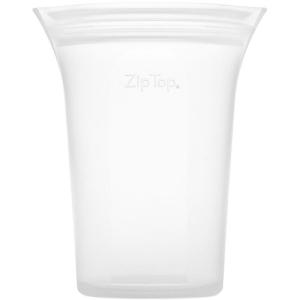 Zip Top シリコン保存容器 カップ L フロスト Z−CUPL−01 1個