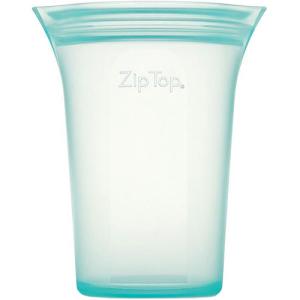 Zip Top シリコン保存容器 カップ M ティール Z−CUPM−03 1個