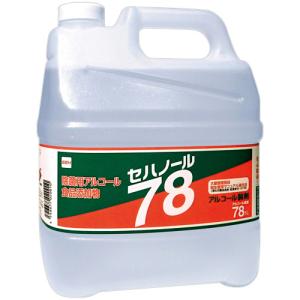 セハージャパン　除菌用アルコールスプレー　セハノール　７８　業務用　４Ｌ　１本｜tanomail