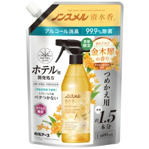 白元アース　ノンスメル　清水香　金木犀の香り　つめかえ用　６００ｍｌ　１パック