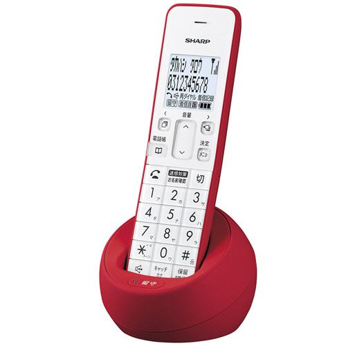 コードレス電話機　子機１台　レッド系　ＪＤ−Ｓ０９ＣＬ−Ｒ　１台（お取寄せ品)