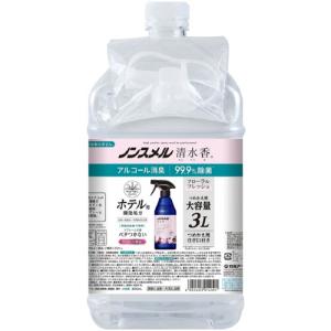 白元アース　ノンスメル　清水香　フローラルフレッシュの香り　つめかえ用大容量　３Ｌ　１本