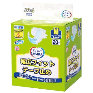 エルモアいちばん 幅広フィットテープ止め Mサイズ ( 20枚入