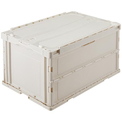 エコン　カラーオリコン　フタ付き　７５Ｌ　ホワイトグレー　５６０３１０ＷＨＴＳＵ　１台