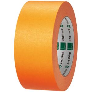オカモト 224WC5050M オレンジ クラフトテープ環境思いカラーオレンジ 50mm×50m